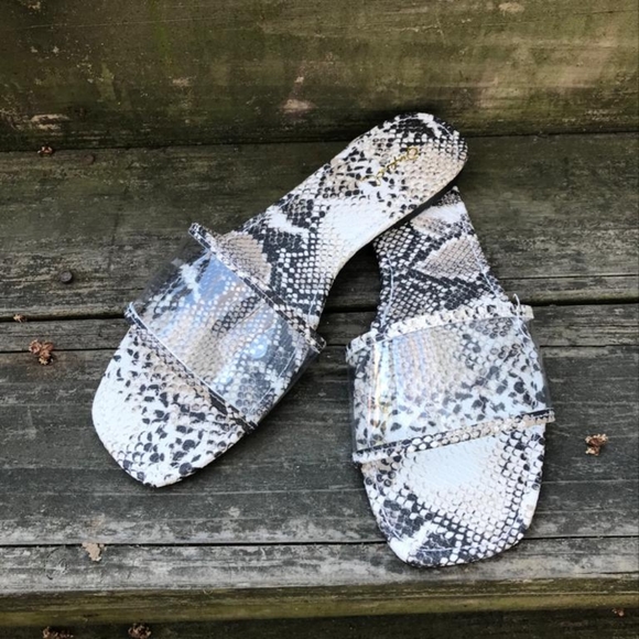 NWT Transparent Strap Snake Slide - Picture 2 of 4